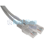 Патч-корд Premier 5-970 1 Гбит/с UTP 4 пары cat.5e CCA molded 2м серый RJ-45 (m)-RJ-45 (m)