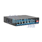 Коммутатор бесперебойный SKAT PoE-5E-1S UPS POE 120Вт порты: 5-Ethernet 1-Uplink