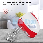 Миксер ручной Starwind SHM-251 250 Вт, белый/коралловый