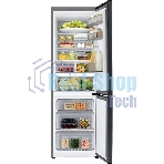 Холодильник Samsung RB34C7B5EB1/EF черный мат. двухкамерный 230/114л морозилка снизу, No Frost