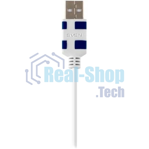 Клавиатура SVEN KB-S300 проводная, USB Type-A, белый