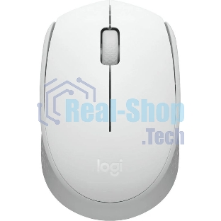 Мышь беспроводная Logitech M171 белый, 1000 dpi, радиоканал, USB, кнопки - 3