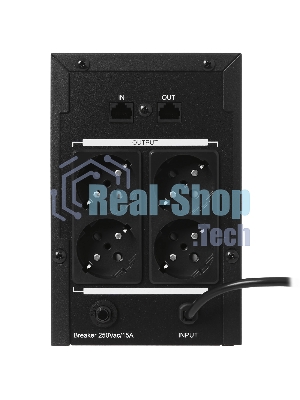 Источник бесперебойного питания ExeGate SpecialPro Smart LLB-2000.LCD.AVR.EURO.RJ/2000 ВА/1200 Вт/4xCEE 7 (евророзетка)
