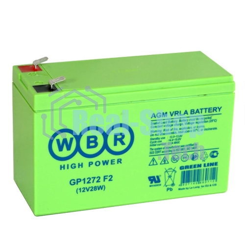 Батарея WBRGP1272 F2 (12V28W) 12В 7.2А.ч