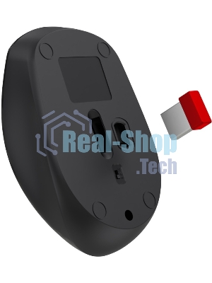 Мышь беспроводная Defender Vision MS-376 черный, 1600 dpi, радиоканал, Bluetooth, USB, кнопки - 4