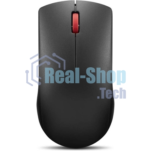 Мышь беспроводная Lenovo 150 черный, 1000 dpi, радиоканал, USB, кнопки - 3