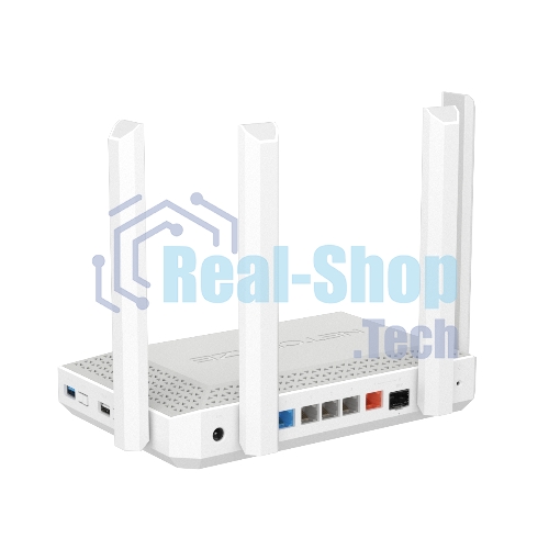 Мультигигабитный интернет-центр Netcraze Giga (NC-1012) с Mesh Wi-Fi 6 AX3000, Smart-коммутатором 1×2.5G/SFP и 4×1G, многофункциональными портами USB 3.0 и 2.0