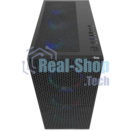 Компьютер IRU Tactio 510B7GP TWR i7 14700F (2.1) 32Gb SSD1Tb RTX 5070 12Gb Windows 11 Pro GbitEth 850W черный (RUS) (2126640)