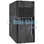 Компьютерный корпус Minitower ExeGate EX299309RUS MA-373X-UNS350 (mATX, БП UNS350 с вент. 12см, 2*USB, аудио, черный)