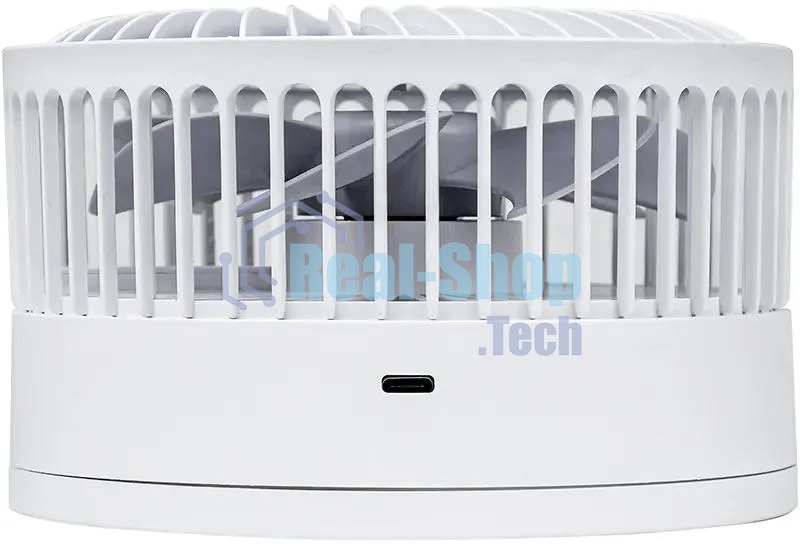 Вентилятор Centek CT-5043 белый, настольный, 8.5 Вт, 4 скорости, 15 см
