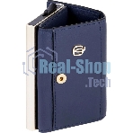 Картхолдер Piquadro Lyra PP5649W92R/BLU4 синий, натуральная кожа