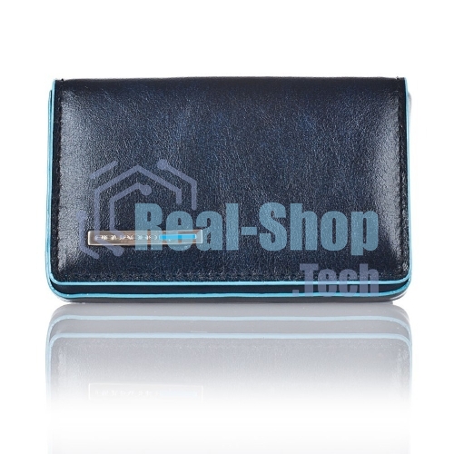 Чехол для визитных карт Piquadro Blue Square PP1263B2/BLU2 синий, натуральная кожа