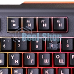 Клавиатура Oklick 717G Black Death проводная, USB Type-A, чёрный/серый