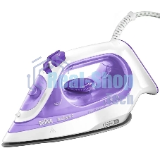 Утюг Braun SI3042VI фиолетовый/белый, 2350 Вт, 45 г/мин, 160 г/мин, 270 мл