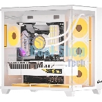 Компьютерный корпус Aerocool/Formula Crystal Z9 белый без БП ATX 7x120мм 2xUSB3.0 audio bott PSU
