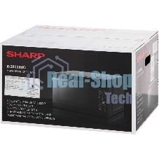 Микроволновая печь Sharp R-2800RK черный, 20 л, 800 Вт, переключатели - сенсор