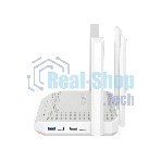 Мультигигабитный интернет-центр Netcraze Giga (NC-1012) с Mesh Wi-Fi 6 AX3000, Smart-коммутатором 1×2.5G/SFP и 4×1G, многофункциональными портами USB 3.0 и 2.0