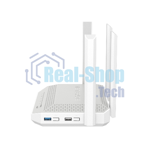 Мультигигабитный интернет-центр Netcraze Giga (NC-1012) с Mesh Wi-Fi 6 AX3000, Smart-коммутатором 1×2.5G/SFP и 4×1G, многофункциональными портами USB 3.0 и 2.0