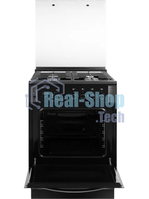 Плита газовая Gefest ПГ 6300-03 0046 черный, конфорок 4 шт, духовка 52 л, 60 см x 85 см x 60 см