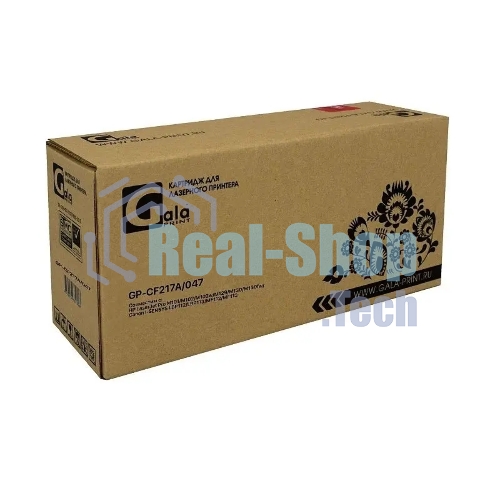 Картридж лазерный GalaPrint GP-CF217A/047 (№17A) черный (1600 стр.) для HP LaserJet Pro M101/M102/M102w/M129/M130/M130fw/Canon i-SENSYS LBP112/LBP113/MF112/MF113