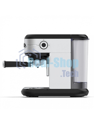Кофеварка рожковая BQ CM3001 сталь-черный, исп. кофе - молотый, 1 л, 1450 Вт, 15 бар