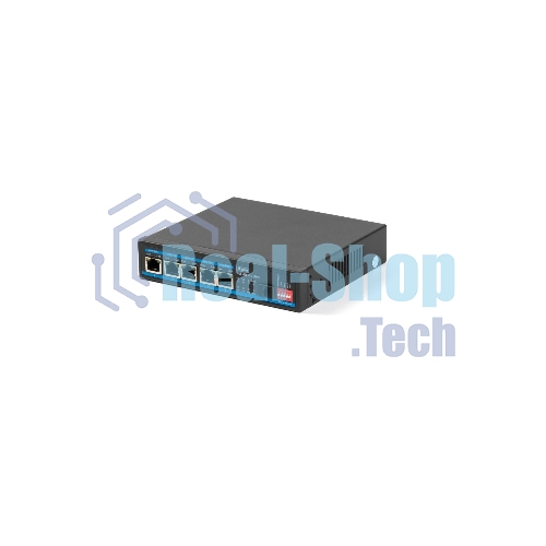 Коммутатор бесперебойный SKAT PoE-5E-1S UPS POE 120Вт порты: 5-Ethernet 1-Uplink