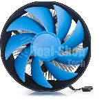 Кулер для процессора DEEPCOOL GAMMA ARCHER PRO V2 черный/синий, 120 мм, алюминий/медь, 1600 об/мин, 21 дБ, 4 pin, 110 Вт, 65.5 мм