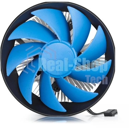 Кулер для процессора DEEPCOOL GAMMA ARCHER PRO V2 черный/синий, 120 мм, алюминий/медь, 1600 об/мин, 21 дБ, 4 pin, 110 Вт, 65.5 мм