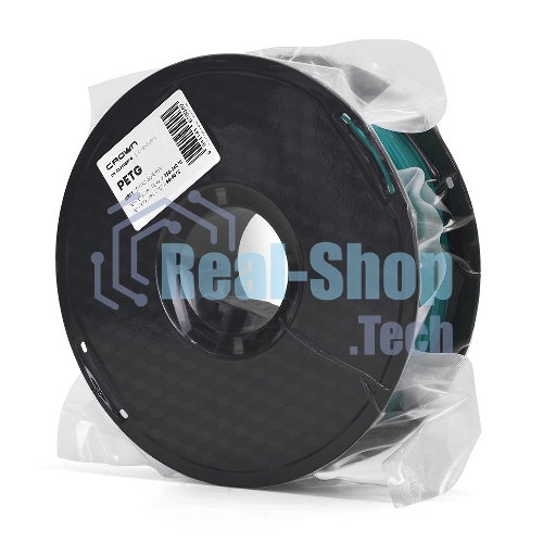 Филамент Crown Micro CM-FILPETG017G PETG 1.75 1кг темно-зеленый