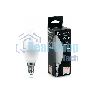 Лампа светодиодная Feron PRO LB-1307 свеча E14 7.5W 4000K