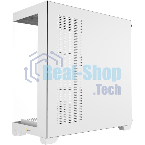 Компьютерный корпус Case Ocypus Gamma C72 WH ATX/win/white/no PSU/Tempered Glass
