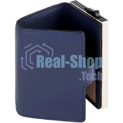 Картхолдер Piquadro Lyra PP5649W92R/BLU4 синий, натуральная кожа