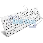 Клавиатура SVEN KB-S300 проводная, USB Type-A, белый