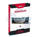 Оперативная память Kingston Fury Renegade, DDR4, 8GB (1x8GB), 3600MHz, CL16, DIMM, с радиатором, черный