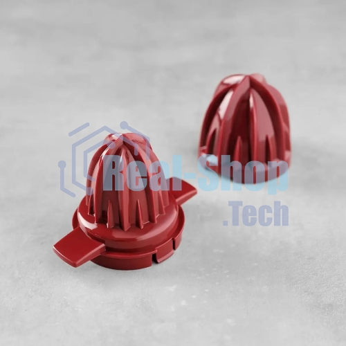 Соковыжималка Scarlett SC-JE50C08 красный/белый, цитрусовая, 25 Вт, 1200 мл, механическое