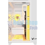 Компьютерный корпус Aerocool/Formula Crystal Z9 белый без БП ATX 7x120мм 2xUSB3.0 audio bott PSU