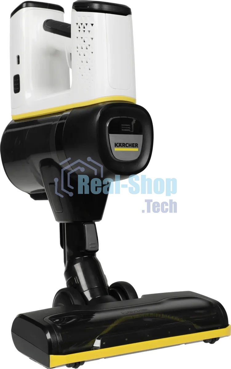 Пылесос вертикальный Karcher VC 6 Cordless ourFamily Car черный/белый, питание от аккумулятора, 250 Вт, уборка сухая, пылесборник 0.8 л, работа от АКБ max 50 мин