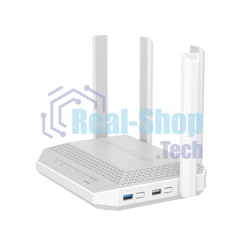 Мультигигабитный интернет-центр Netcraze Giga (NC-1012) с Mesh Wi-Fi 6 AX3000, Smart-коммутатором 1×2.5G/SFP и 4×1G, многофункциональными портами USB 3.0 и 2.0