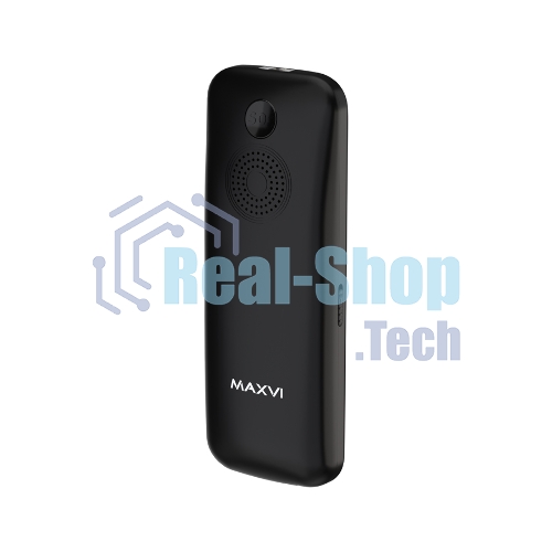Мобильный телефон Maxvi RT-03 + док-станция, черный