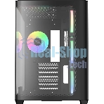 Компьютерный корпус Ocypus Iota C70 BK Curve ARGB Digital (Iota-C70-BKD400CD-GL)