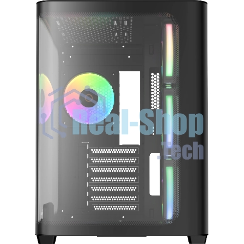 Компьютерный корпус Ocypus Iota C70 BK Curve ARGB Digital (Iota-C70-BKD400CD-GL)