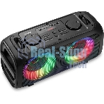 Колонка портативная Hyundai H-PS1030 черный/черный 40 Вт 2.0 BT 10м 3600mAh