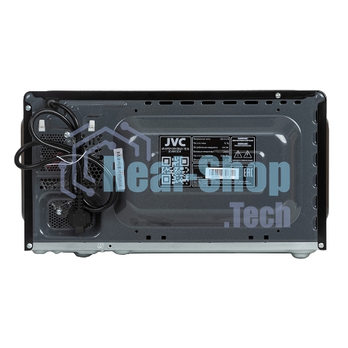 Микроволновая печь JVC JK-MW130M черный, 20 л, 700 Вт, переключатели - поворотный механизм