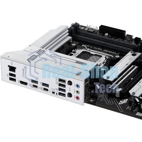 Материнская плата ASUS PRIME X870-P WIFI, AM5, AMD X870, 4xDDR5, 2xSATA, 4xM.2, 1xPCI-E 5.0 x16, 2xPCI-E 4.0 x1, 1xHDMI, 2xUSB-C, 1x 2.5Gb LAN, 4xUSB-A 3.2 Gen 1, 1xUSB-A 3.2 Gen 2, 4xUSB-A 2.0, 3x3.5 мм, 7.1, 1xWi-Fi 7, ATX
