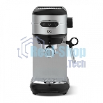 Кофеварка рожковая BQ CM3001 сталь-черный, исп. кофе - молотый, 1 л, 1450 Вт, 15 бар