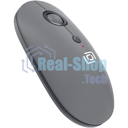 Мышь беспроводная Oklick 409MW графитовый, 1600 dpi, радиоканал, Bluetooth, USB, кнопки - 4