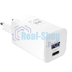 Сетевое зарядное устройство MORE CHOICE NC85i 1USB+1Type-C 3.0A PD 20W+QC3.0 для Lightning 8-pin Type-C, белый