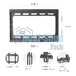 Кронштейн для LED/LCD TV ARM Media STEEL-5 черный, 15