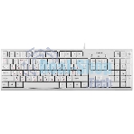 Клавиатура SVEN KB-S300 проводная, USB Type-A, белый