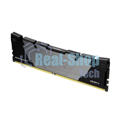Оперативная память Kingston Fury Renegade, DDR4, 8GB (1x8GB), 3600MHz, CL16, DIMM, с радиатором, черный